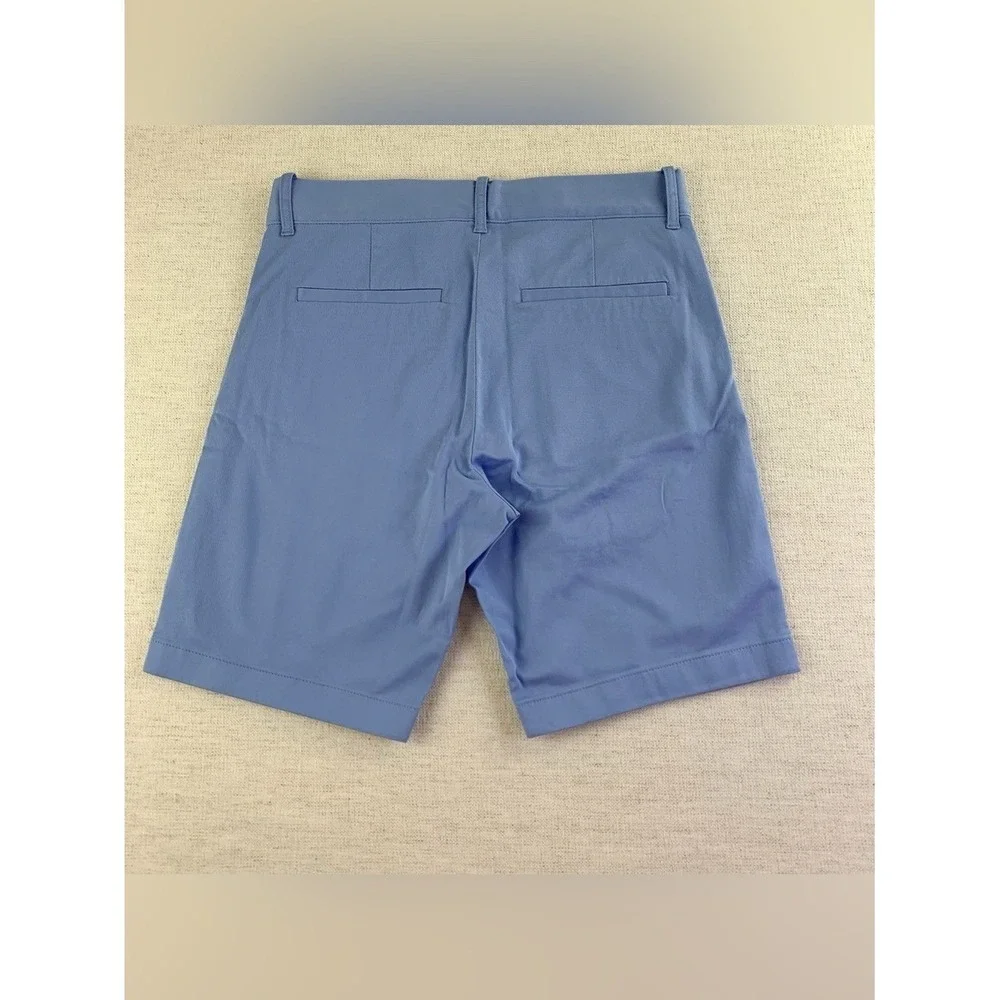 Crewcuts New Boy's flat front chino shorts in blue size 16